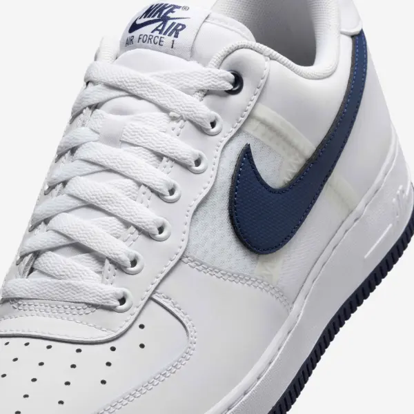 Кросівки Nike AIR FORCE 1 '07 LV8 біло-темно-сині IH4462-100