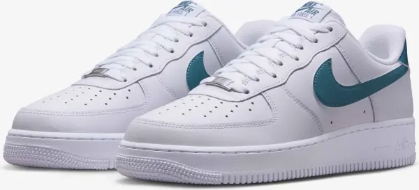 Кросівки Nike AIR FORCE 1 07 біло-темно-бірюзові FJ4146-114