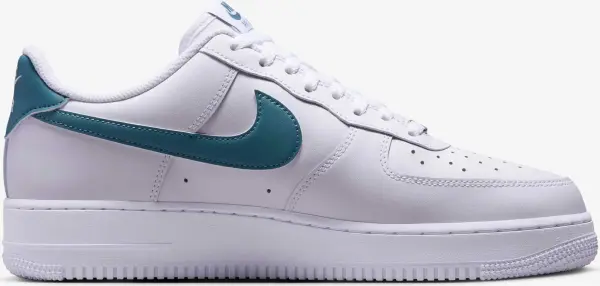 Кросівки Nike AIR FORCE 1 07 біло-темно-бірюзові FJ4146-114