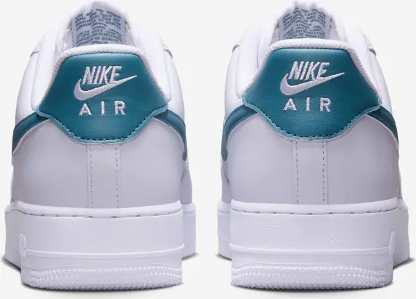 Кросівки Nike AIR FORCE 1 07 біло-темно-бірюзові FJ4146-114