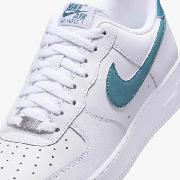 Кросівки Nike AIR FORCE 1 07 біло-темно-бірюзові FJ4146-114