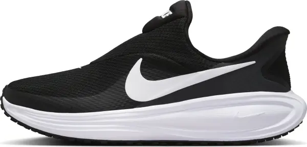 Кроссовки беговые женские Nike REVOLUTION 8 EASYON черно-белые HQ2415-001