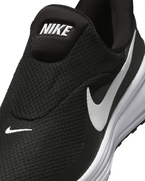 Кроссовки беговые женские Nike REVOLUTION 8 EASYON черно-белые HQ2415-001