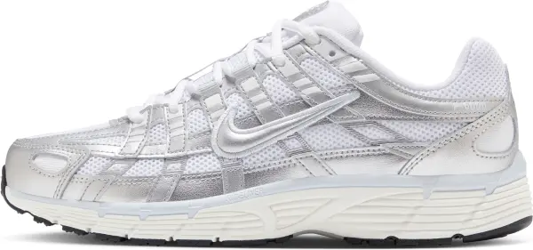 Кроссовки женские Nike P-6000 бело-серебряные BV1021-106