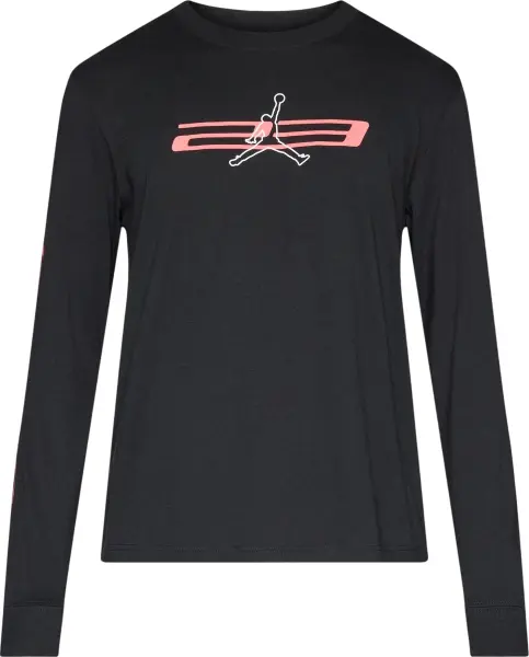 Світшот Nike JORDAN SPORT DRI-FIT GRAPHIC чорно-червоний IF0855-010