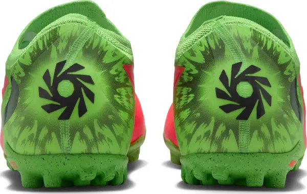 Сороконожки (шиповки) Nike REACTX PHANTOM 6 LOW PRO "ERLING HAALAND" TF EH салатово-красные IH1788-603