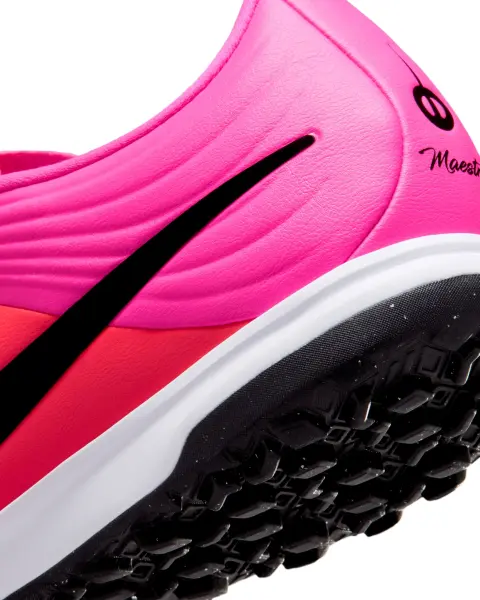 Сороконіжки (шиповки) Nike TIEMPO MAESTRO ACADEMY TF рожево-червоні IQ2388-901