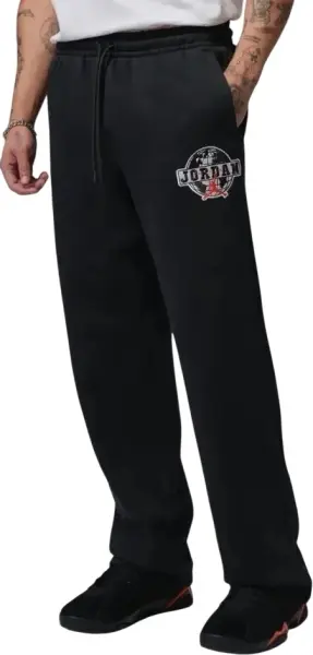 Спортивні штани Nike JORDAN BROOKLYN VARSITY OPEN-HEM чорні IO9825-010