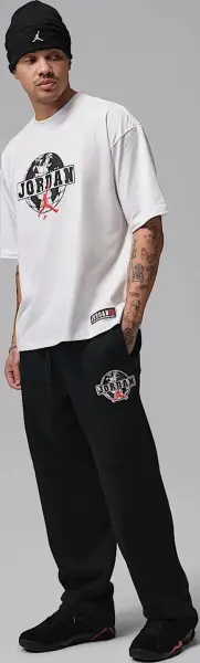Спортивні штани Nike JORDAN BROOKLYN VARSITY OPEN-HEM чорні IO9825-010