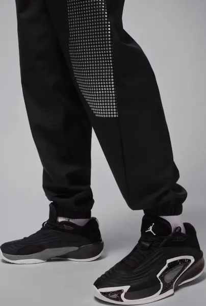 Спортивные штаны Nike JORDAN SPORT JAM WARM-UP черно-серебряные HF9890-011