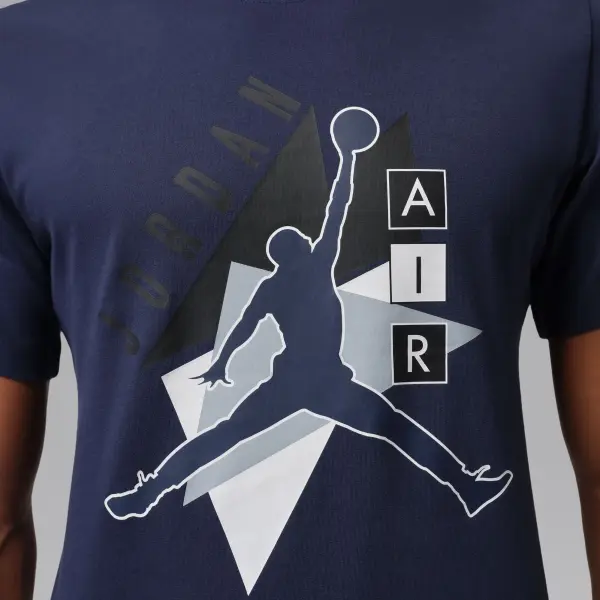 Футболка Nike AIR JORDAN GRAPHIC TEE темно-синяя FD7031-410