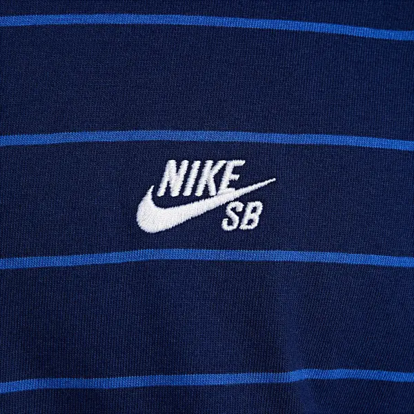 Футболка Nike SB MAX90 SKATE STRIPE темно-синьо-синя HJ0812-492