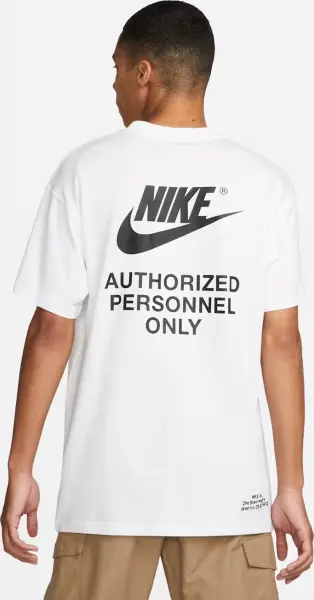 Футболка Nike SPORTSWEAR AUTHORIZED PERSONNEL біла DM6427-100