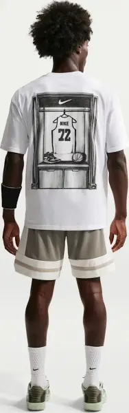Футболка баскетбольная Nike BASKETBALL белая II0691-100