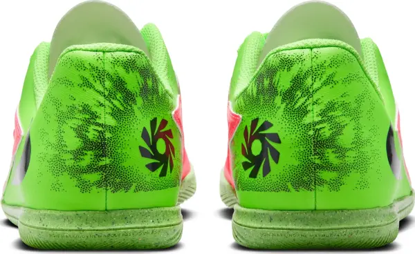 Футзалки (бампы) детские Nike JR PHANTOM 6 LOW CLUB "ERLING HAALAND" IC EH салатово-красные IH1803-603