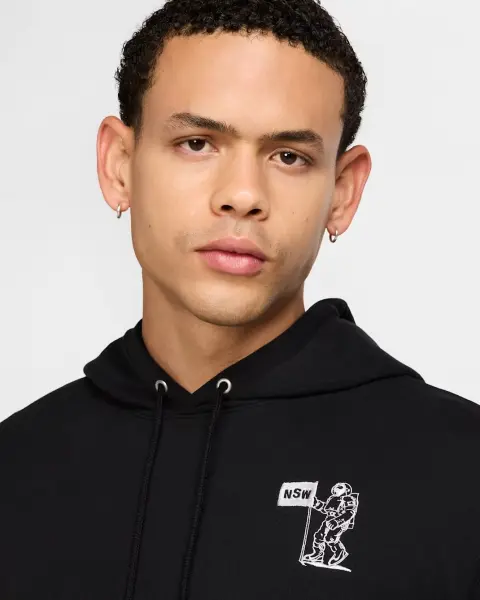 Худі Nike CLUB FRENCH TERRY чорне HQ8594-010