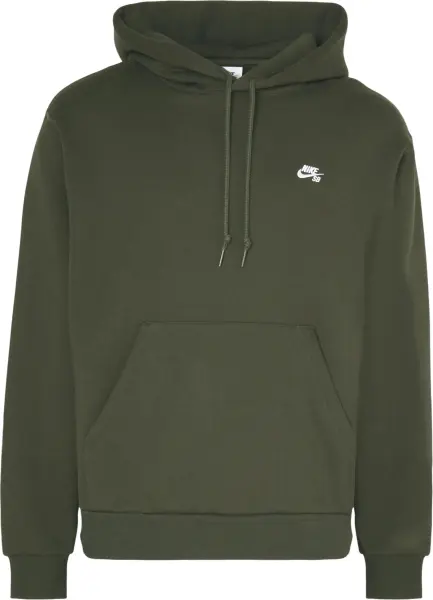 Худи Nike SB FLEECE SKATE темно-зеленое FV7351-355