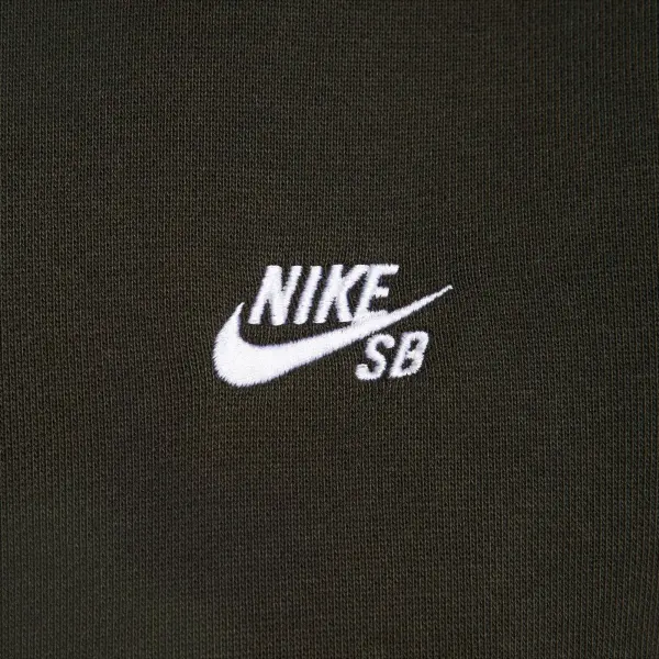 Худи Nike SB FLEECE SKATE темно-зеленое FV7351-355