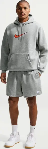 Шорти Nike CLUB FRENCH TERRY FLOW сірі FN3520-063