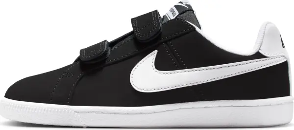Кроссовки детские Nike COURT ROYALE (PSV) черно-белые 833536-002