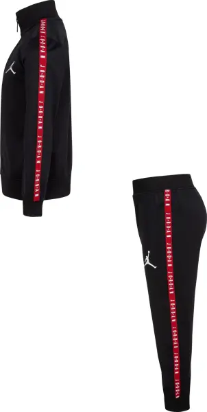 Спортивний костюм дитячий Nike AIR JORDAN TRICOT SET чорно-червоний 85A449-023