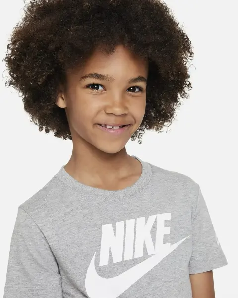 Футболка детская Nike TODDLER FUTURA EVERGREEN серая 86J575-042
