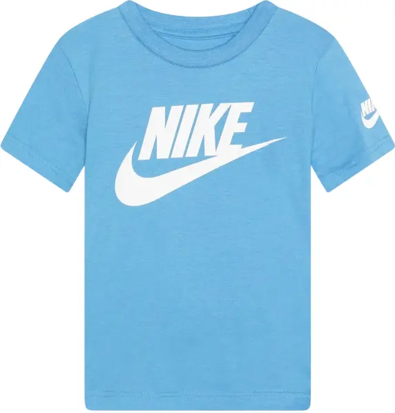 Футболка детская Nike TODDLER FUTURA EVERGREEN голубая 86J575-B9F
