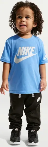 Футболка детская Nike TODDLER FUTURA EVERGREEN голубая 86J575-B9F