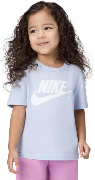 Футболка детская Nike TODDLER FUTURA EVERGREEN бледно-сиреневая 86J575-BAD