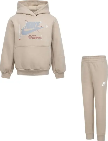 Спортивний костюм дитячий Nike SPORTSWEAR FUTURA бежевий 86M350-XOL