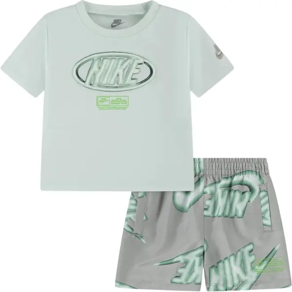 Комплект летний детский Nike SPORTSWEAR CLUB мятно-серый 86N878-F28
