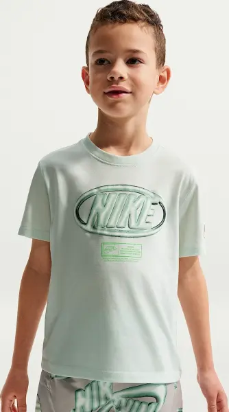 Комплект летний детский Nike SPORTSWEAR CLUB мятно-серый 86N878-F28