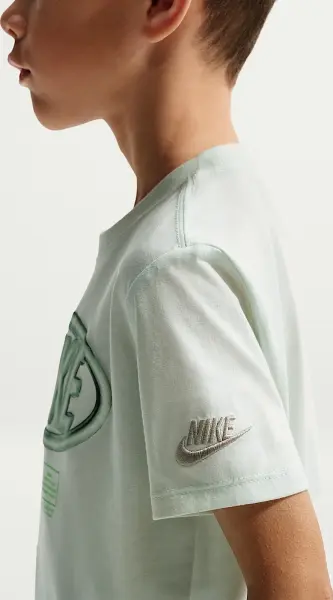 Комплект летний детский Nike SPORTSWEAR CLUB мятно-серый 86N878-F28