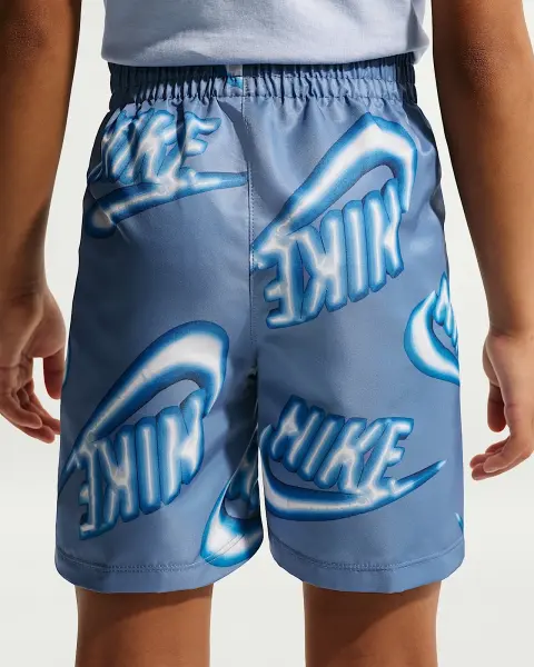 Комплект летний детский Nike SPORTSWEAR CLUB дымчато-голубо-синий 86N878-U1T