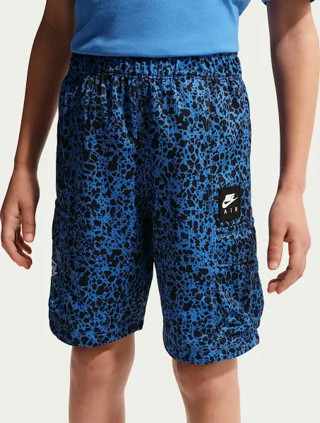 Комплект летний детский Nike DRI-FIT AIR сине-черный 86P001-UL2
