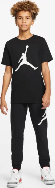 Футболка подростковая Nike JUMPMAN черная 952423-023