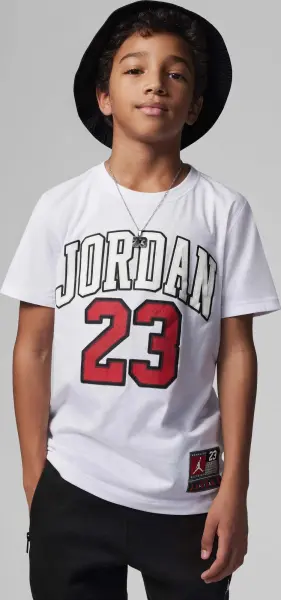 Футболка підліткова Nike JORDAN біла 95A088-001
