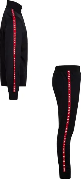 Спортивный костюм подростковый Nike AIR JORDAN TRICOT SET черно-красный 95A449-023