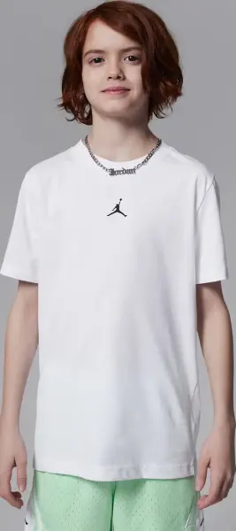 Футболка подростковая Nike JORDAN SPORT DRI-FIT CORE белая 95D618-001