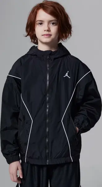 Вітровка підліткова Nike JORDAN ESSENTIAL DRAFT чорна 95D689-023