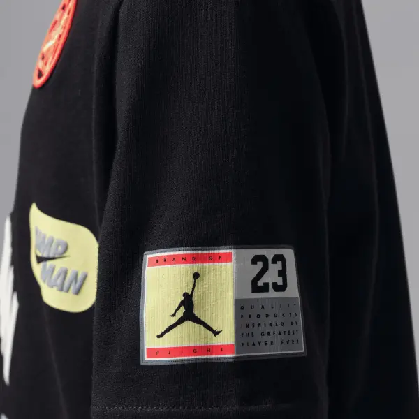 Футболка подростковая Nike JORDAN DYNASTY PATCH черная 95F385-023
