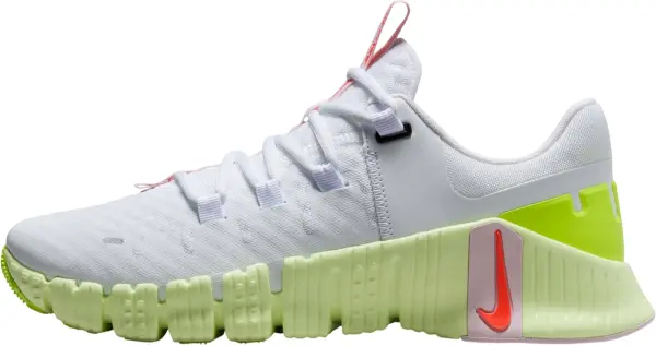 Кроссовки для тренировок женские Nike FREE METCON 5 бело-салатово-светло-розовые DV3950-104
