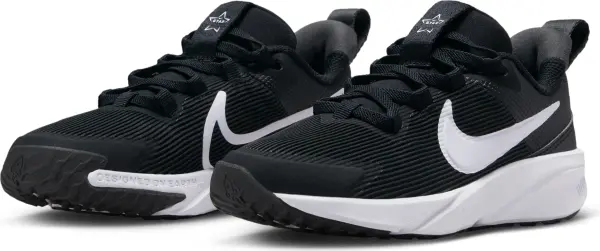 Кросівки дитячі Nike STAR RUNNER 4 NN (PS) чорно-білі DX7614-001