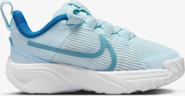 Кроссовки детские Nike STAR RUNNER 4 NN (TD) голубо-бирюзовые DX7616-404
