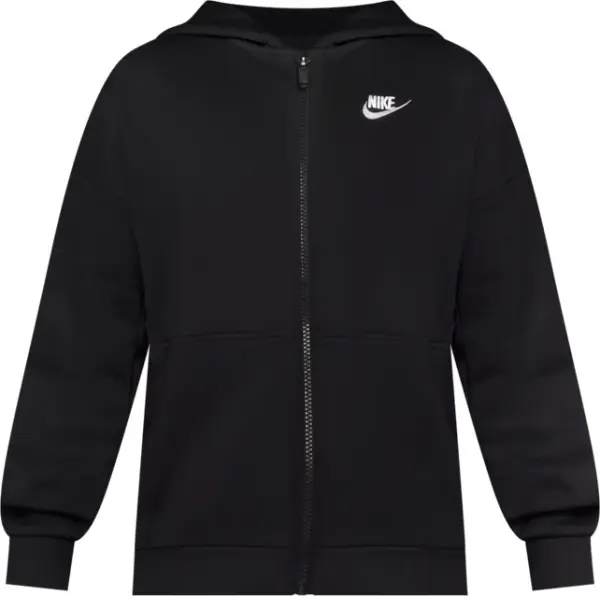 Толстовка подростковая Nike SPORTSWEAR CLUB FLEECE черная FD3004-010
