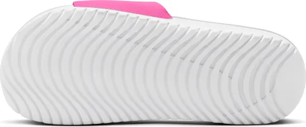 Шльопанці дитячі Nike KAWA (GS/PS) рожево-чорно-білі FJ2250-600