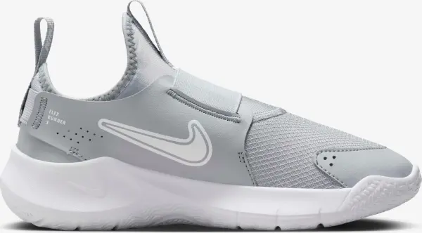 Кроссовки беговые подростковые Nike FLEX RUNNER 3 (GS) серые FN1294-001