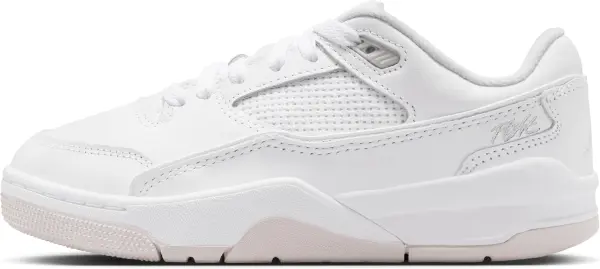 Кроссовки подростковые Nike FLIGHT COURT (GS) белые HF3333-105