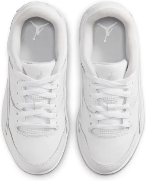 Кроссовки подростковые Nike FLIGHT COURT (GS) белые HF3333-105