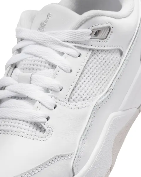 Кроссовки подростковые Nike FLIGHT COURT (GS) белые HF3333-105